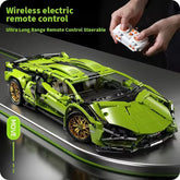 Technical Super Racing Car Building Blocks for Famous Sports Car Model Bricks